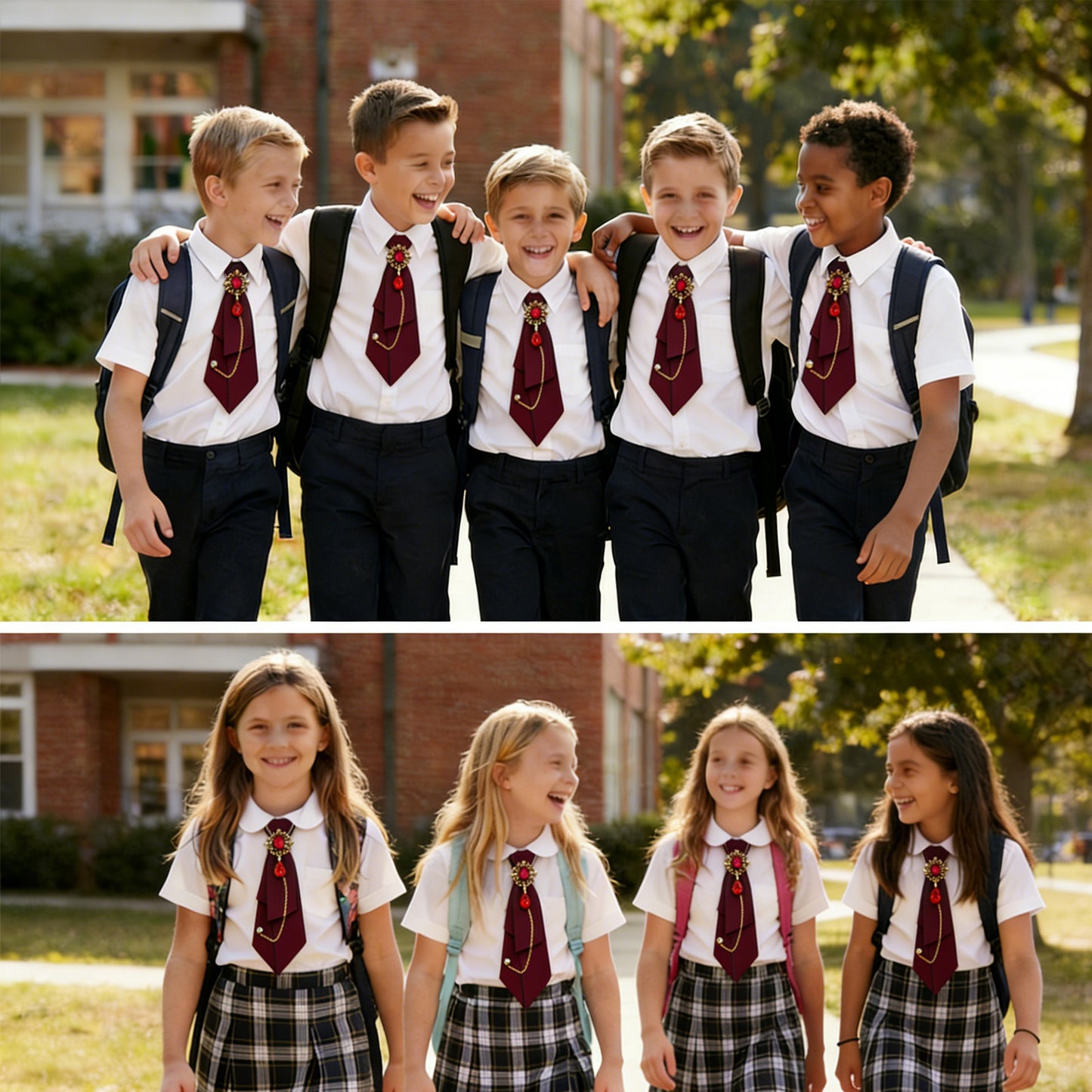 Pre-Tied for Women-Red