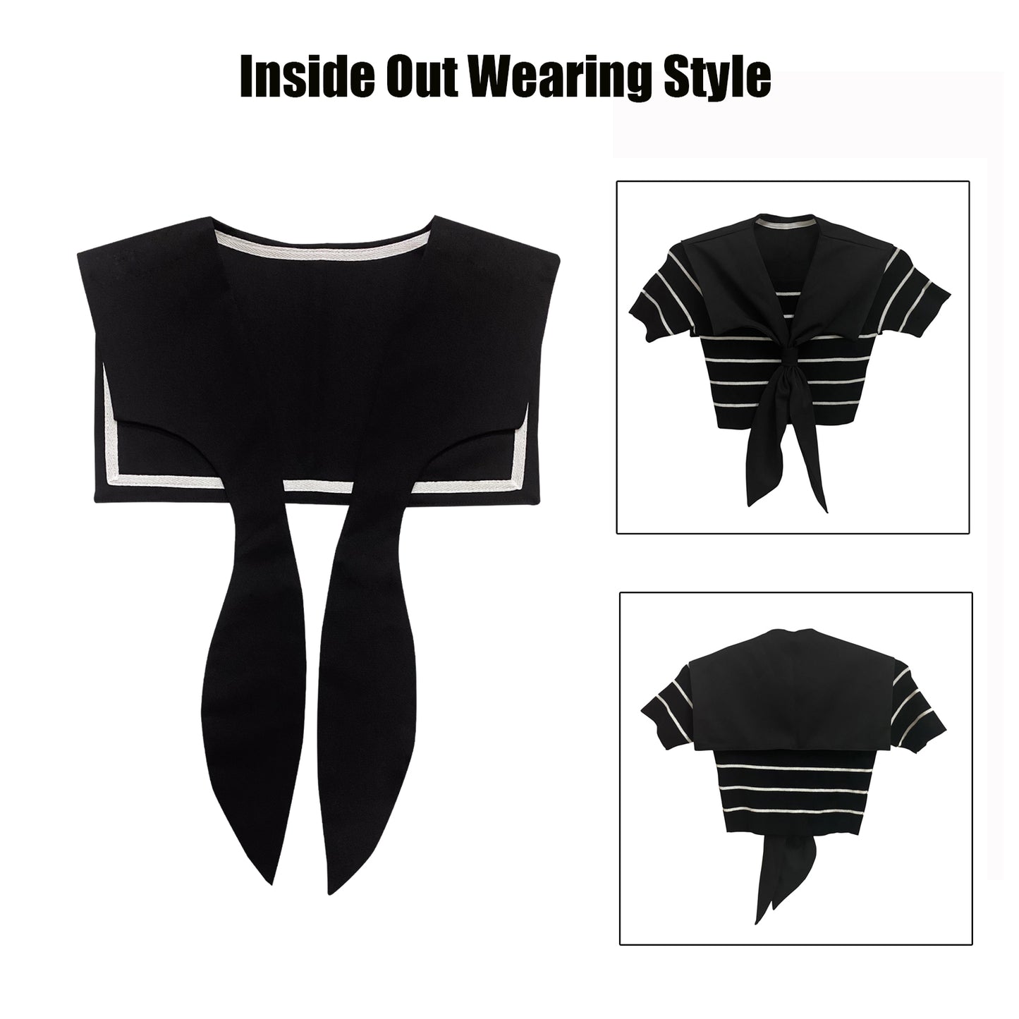 Sailor Collar A-Black