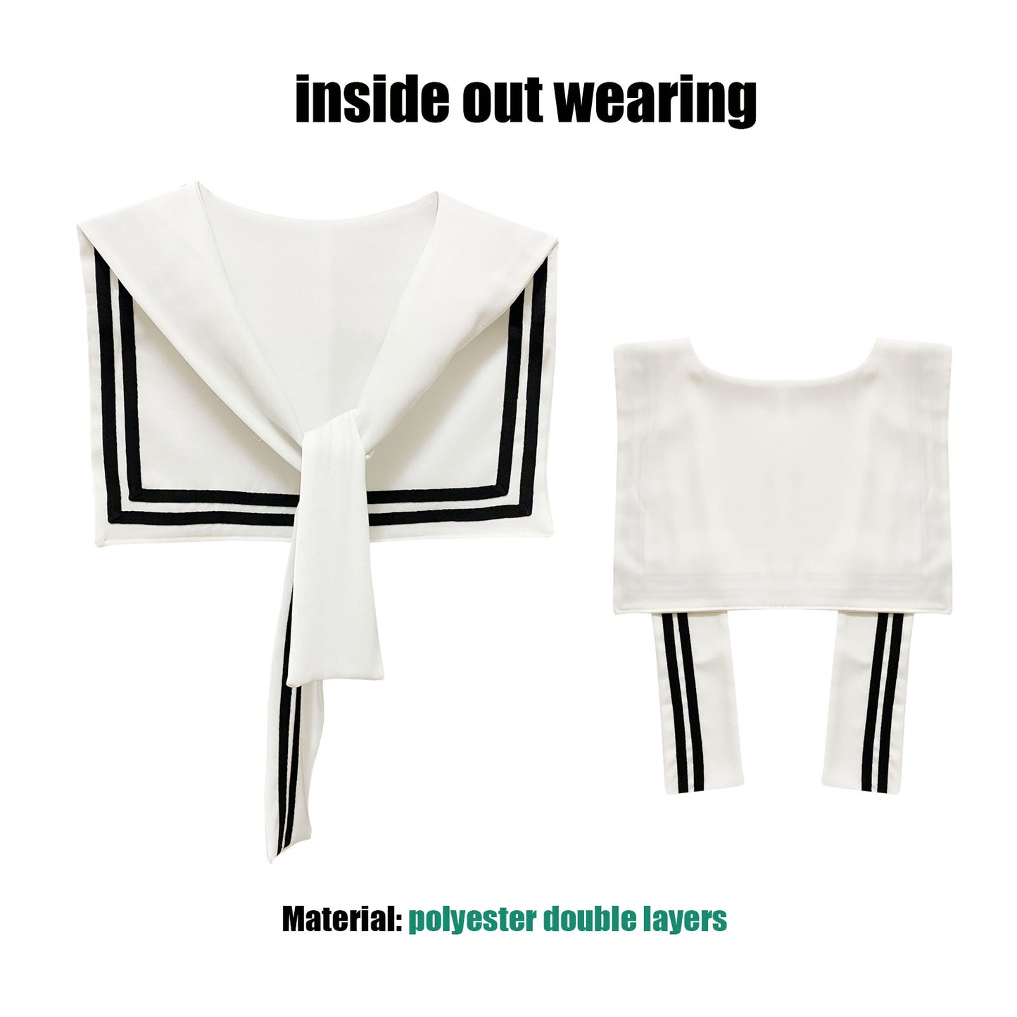 Sailor Collar G-White