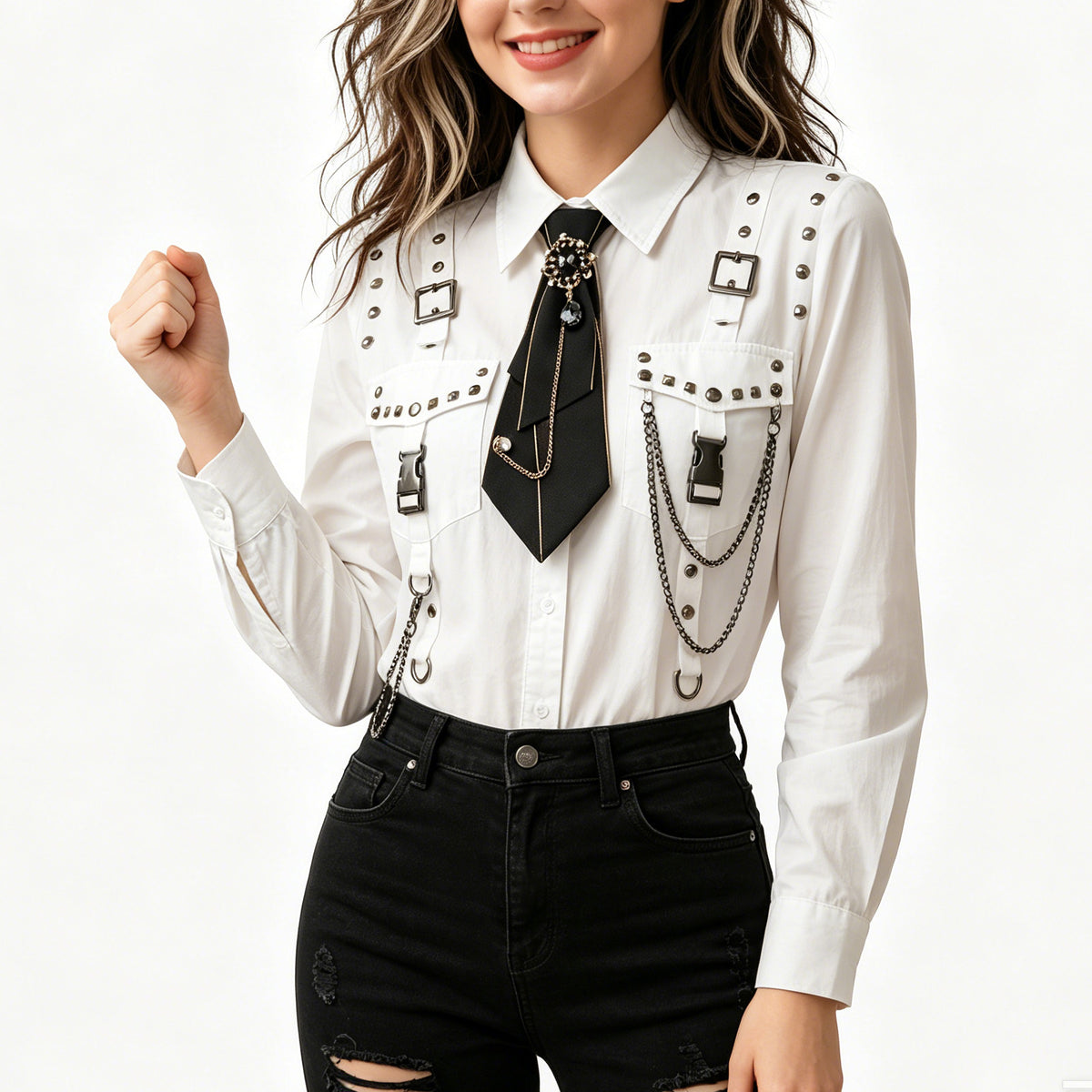 Pre-Tied for Women-Black
