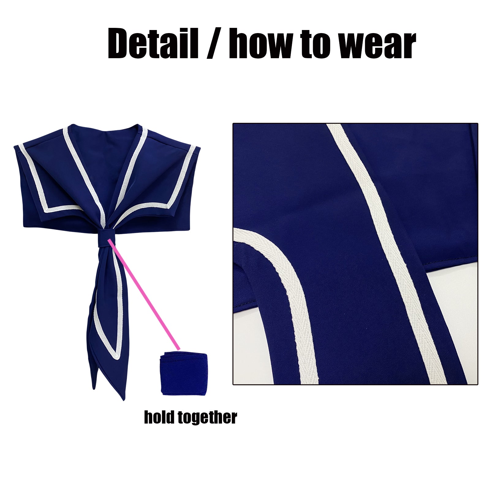 Sailor Collar A-Navy – HoosaiyWoo