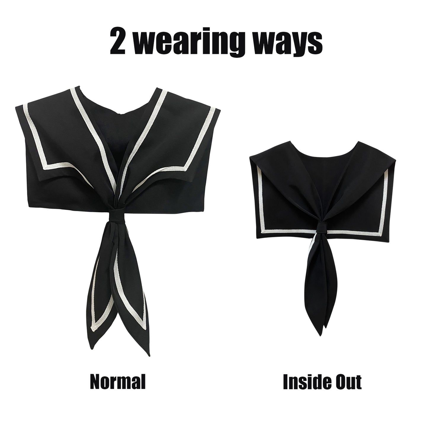 Sailor Collar A-Black
