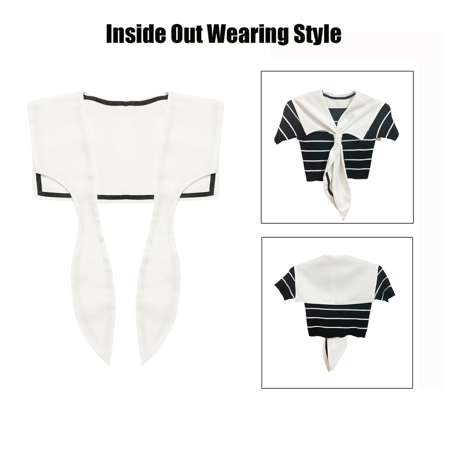 Sailor Collar A-White