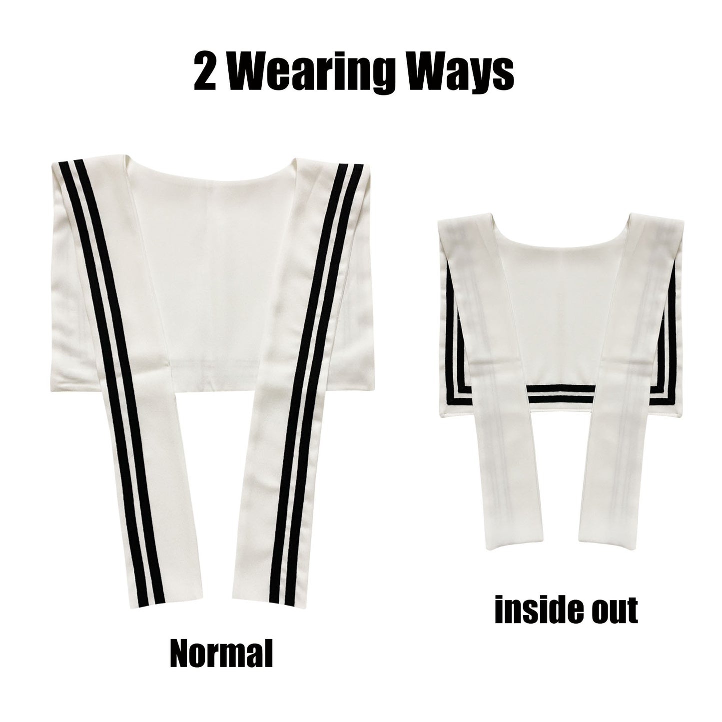 Sailor Collar G-White