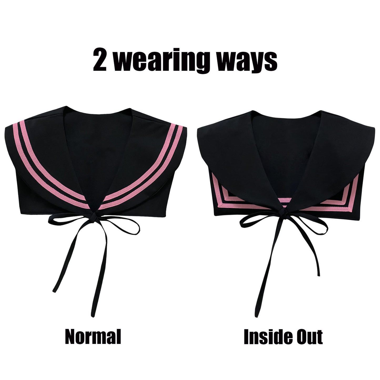 Sailor Collar H-HPink