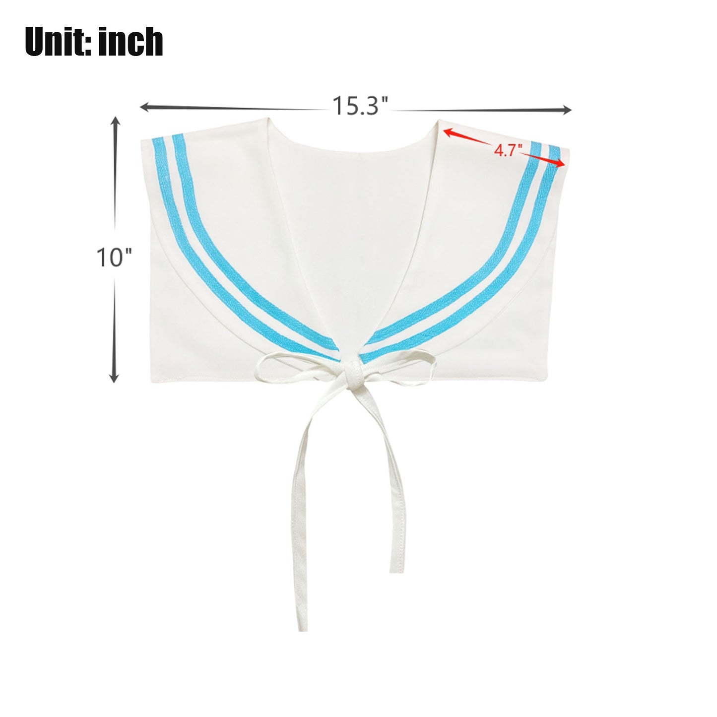 Sailor Collar H-WBlue