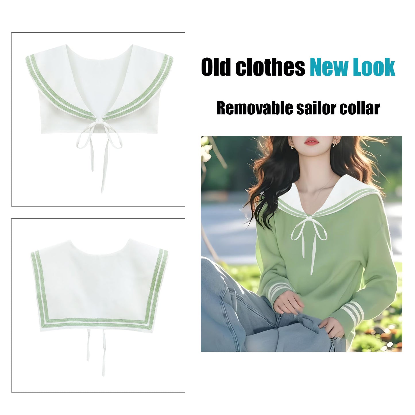 Sailor Collar H-WGreen