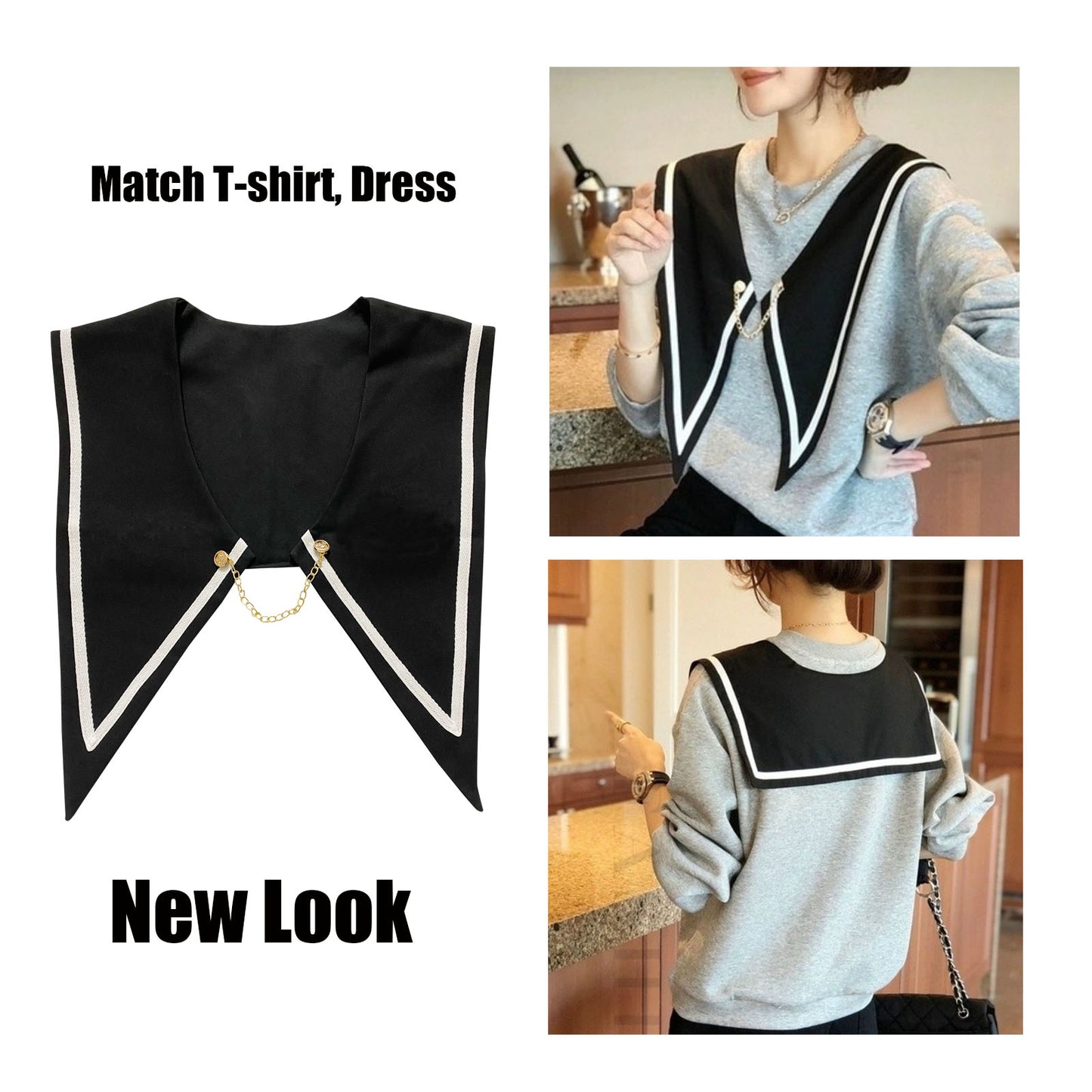 Sailor Collar I-Black