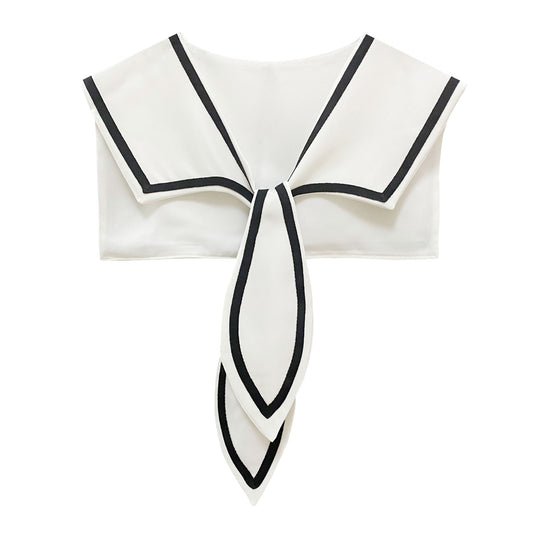Sailor Collar L-White