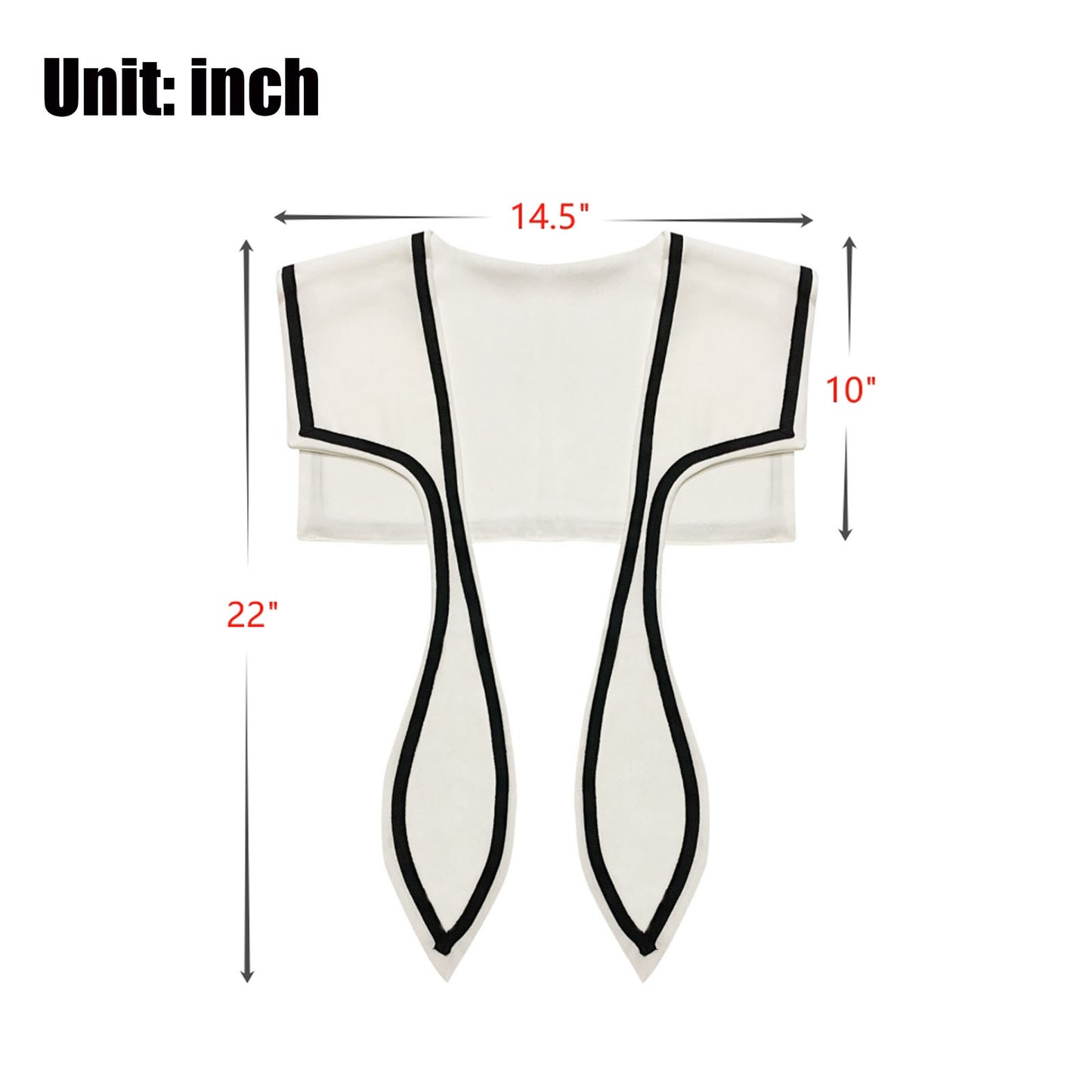 Sailor Collar L-White