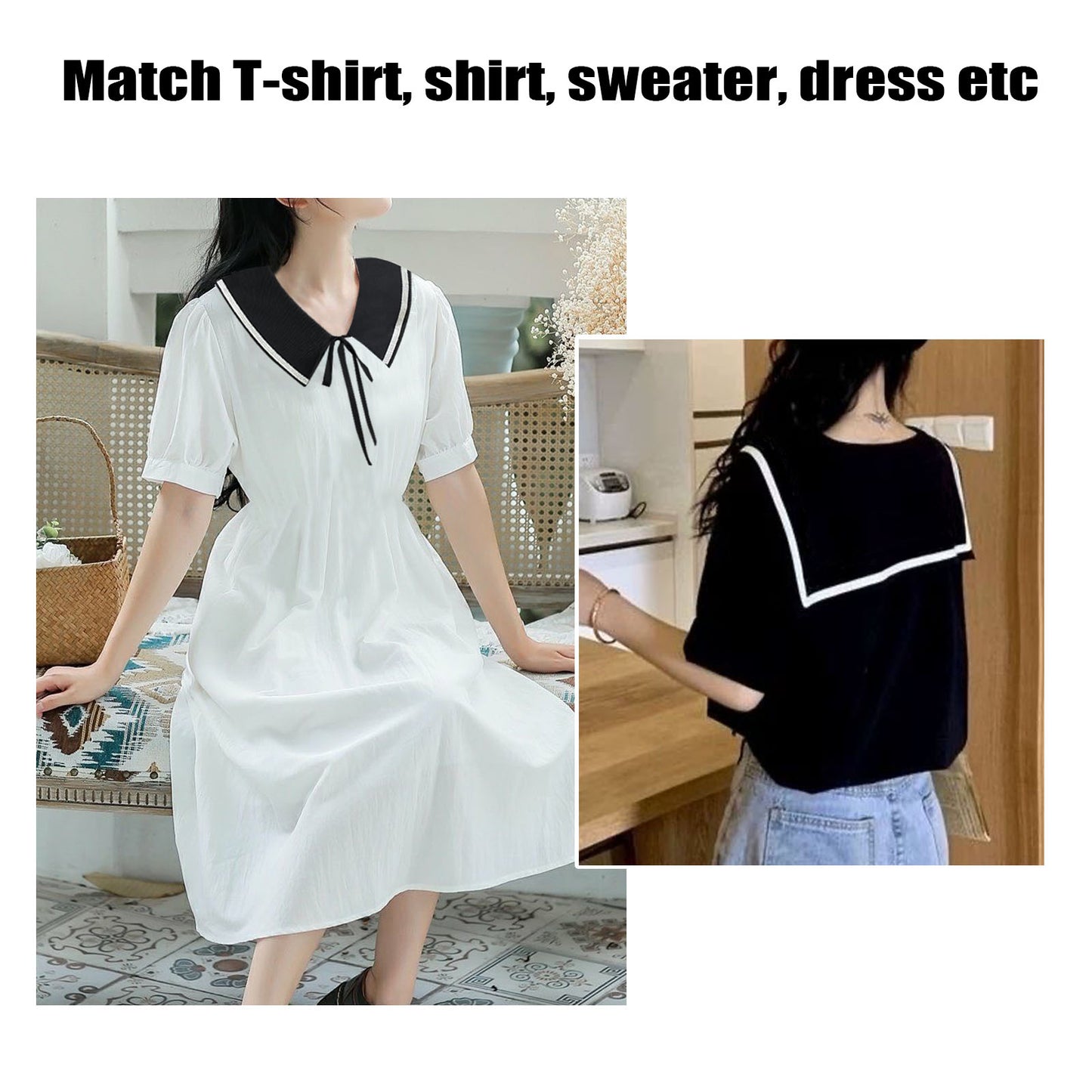 Sailor Collar N-Black