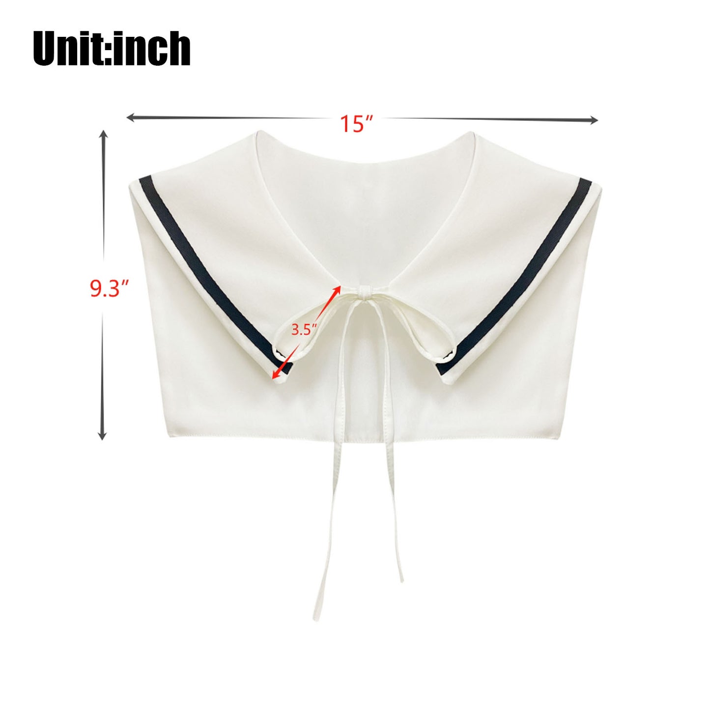 Sailor Collar N-White
