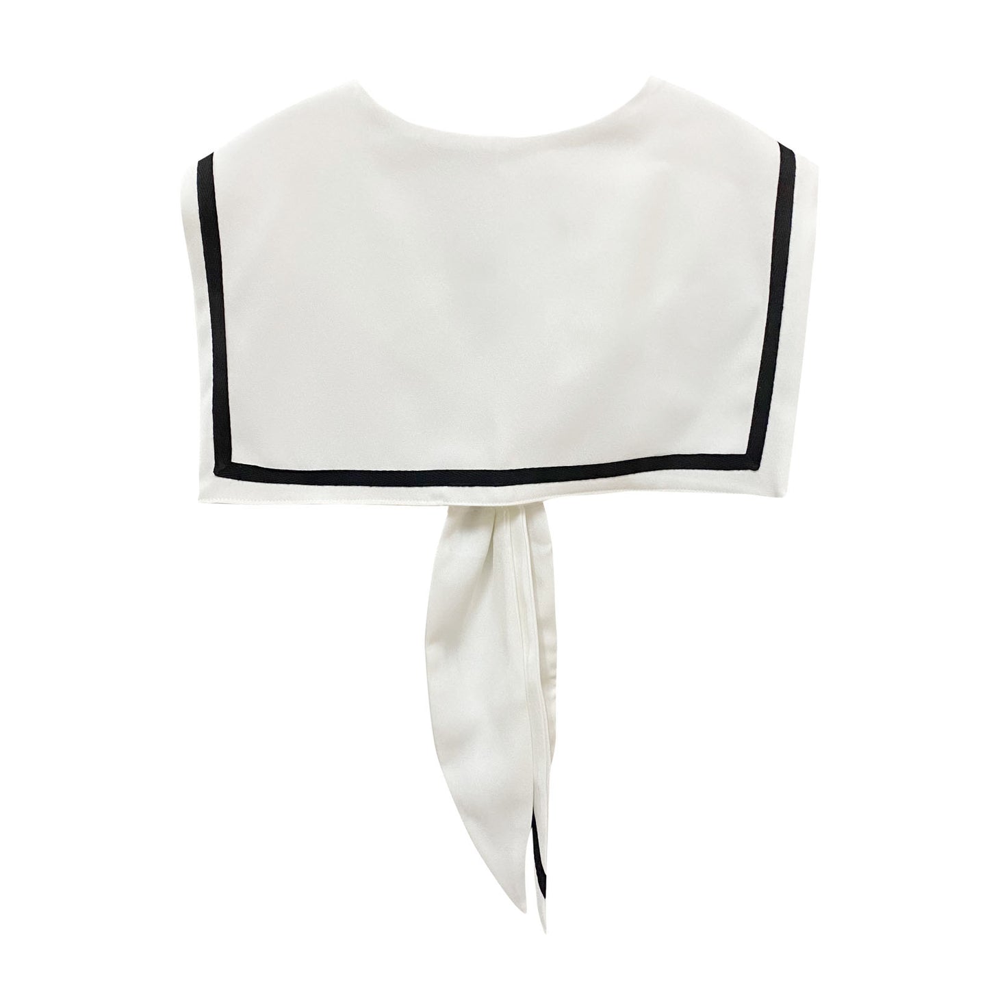 Sailor Collar O-White