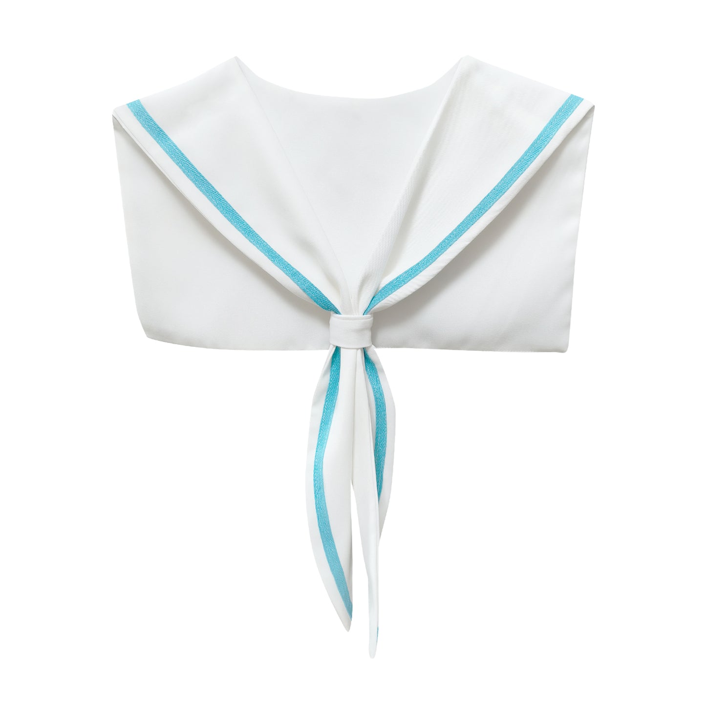 Sailor Collar O-WhiteBlue