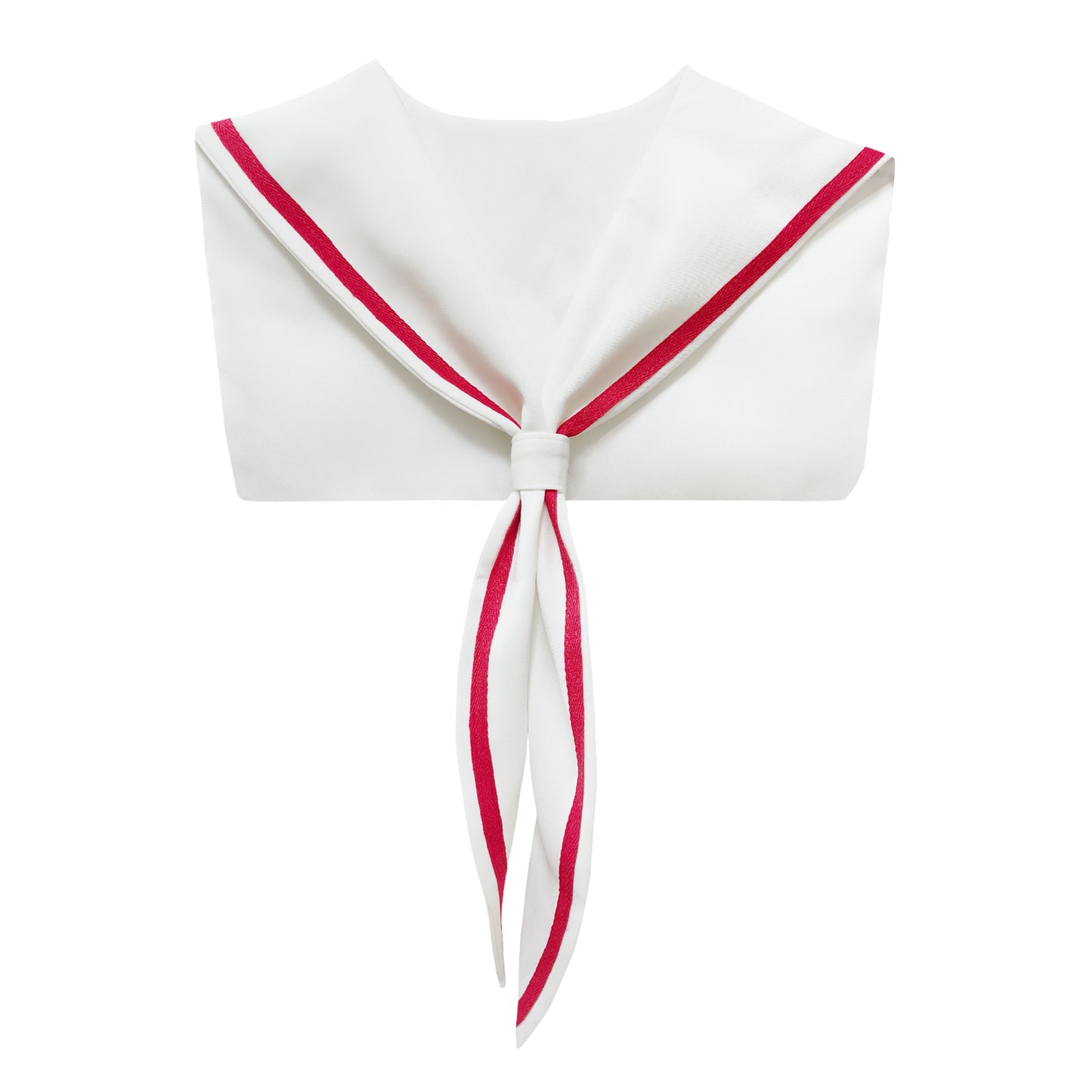 Sailor Collar O-WhiteRed