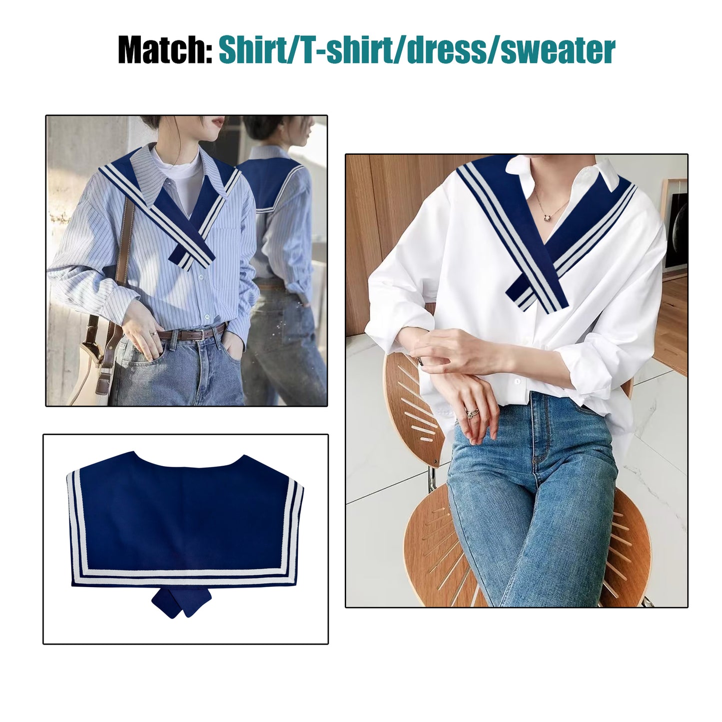 Sailor Collar P-Navy