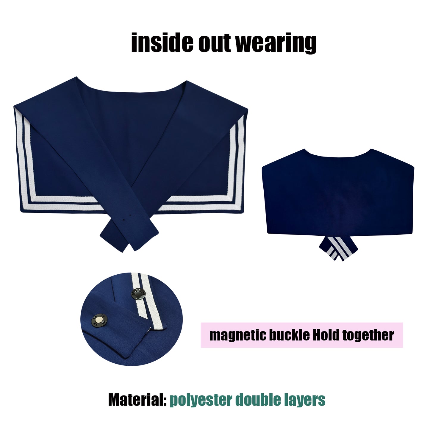 Sailor Collar P-Navy
