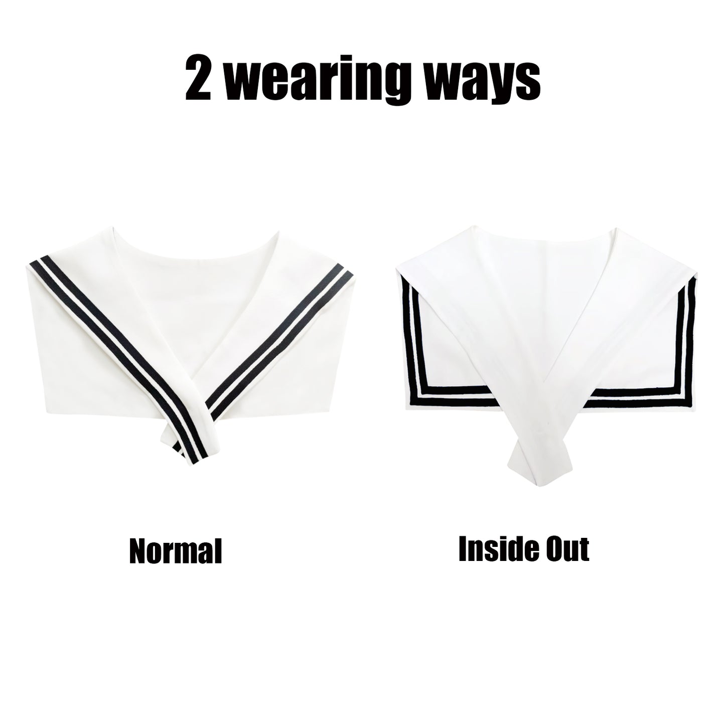 Sailor Collar P-White