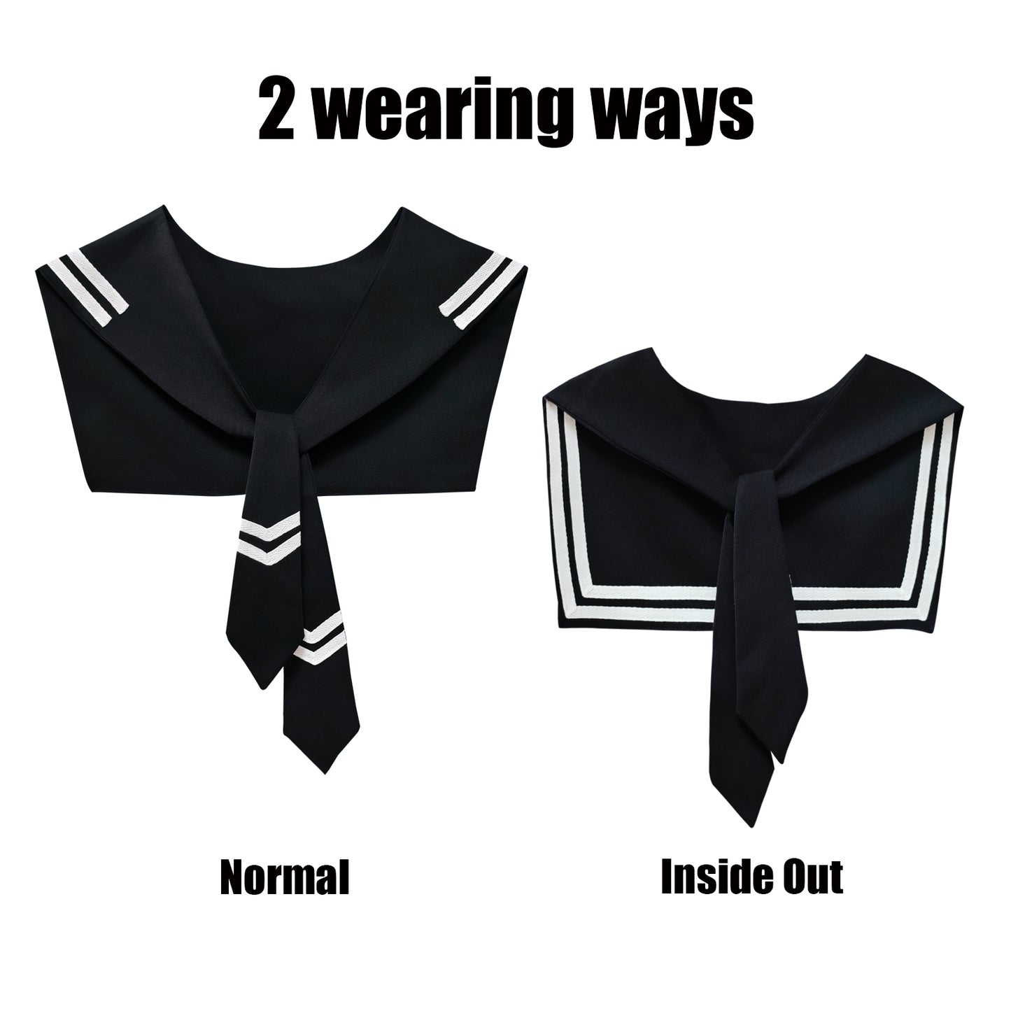 Sailor Collar S-Black
