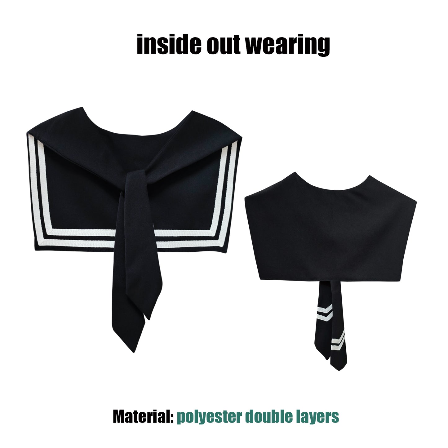 Sailor Collar S-Black