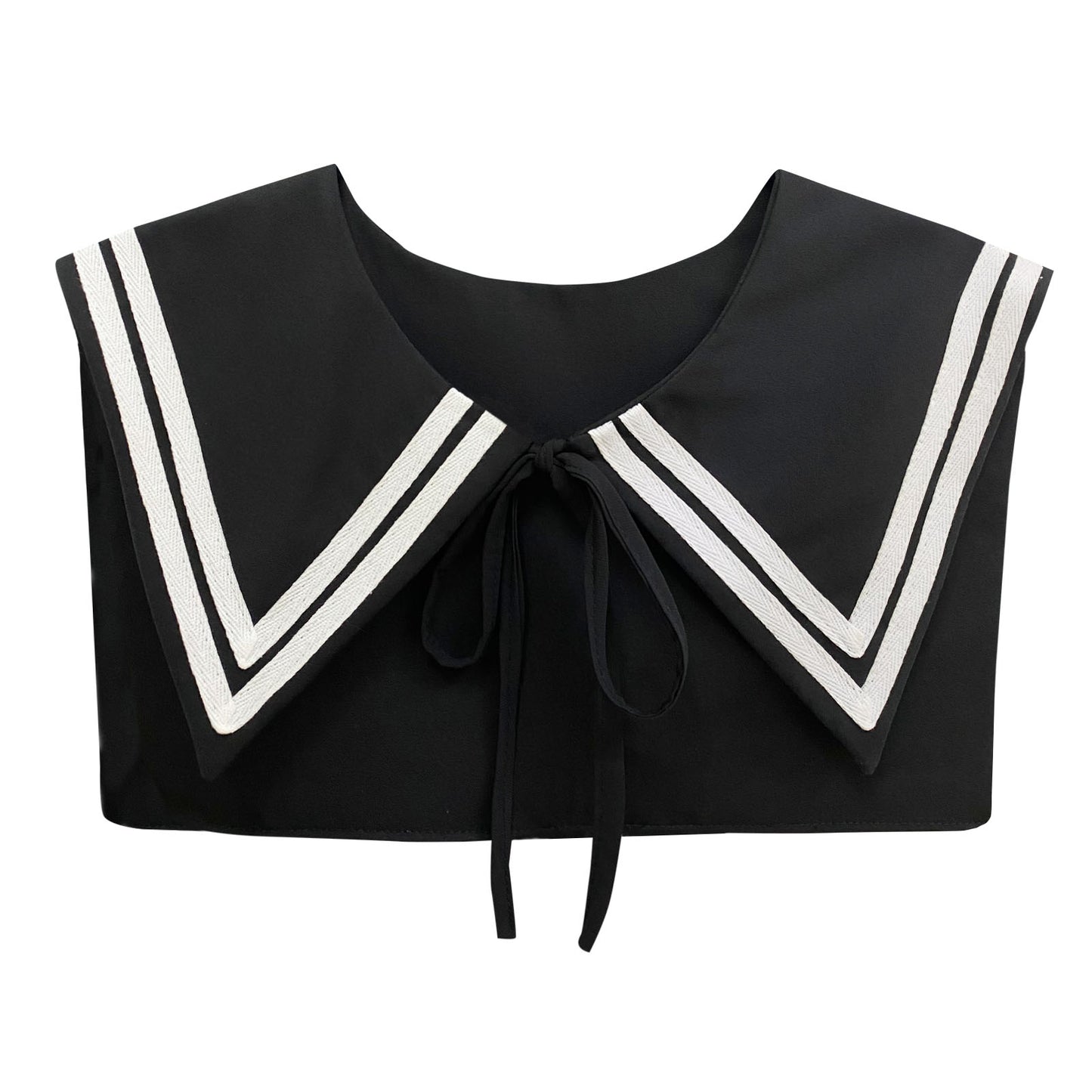 Sailor Collar T-Black