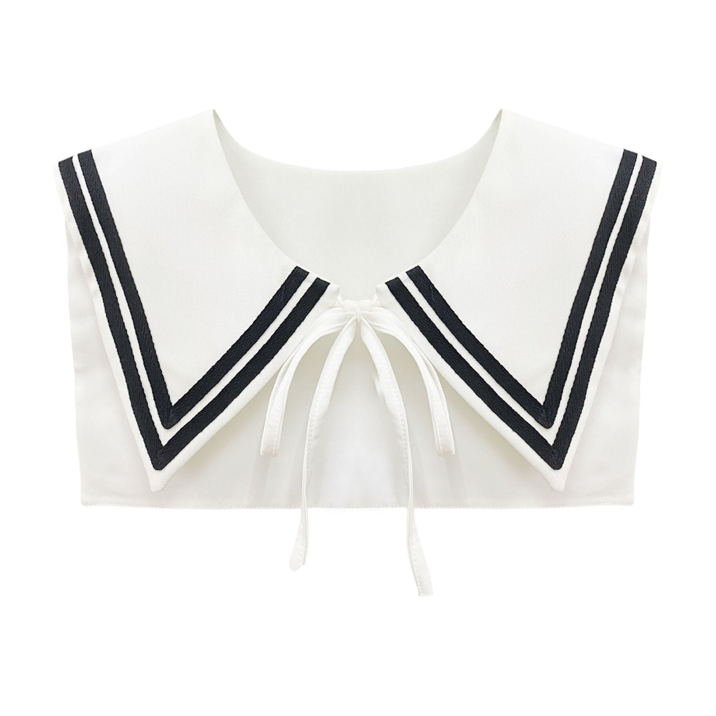 Sailor Collar T-White
