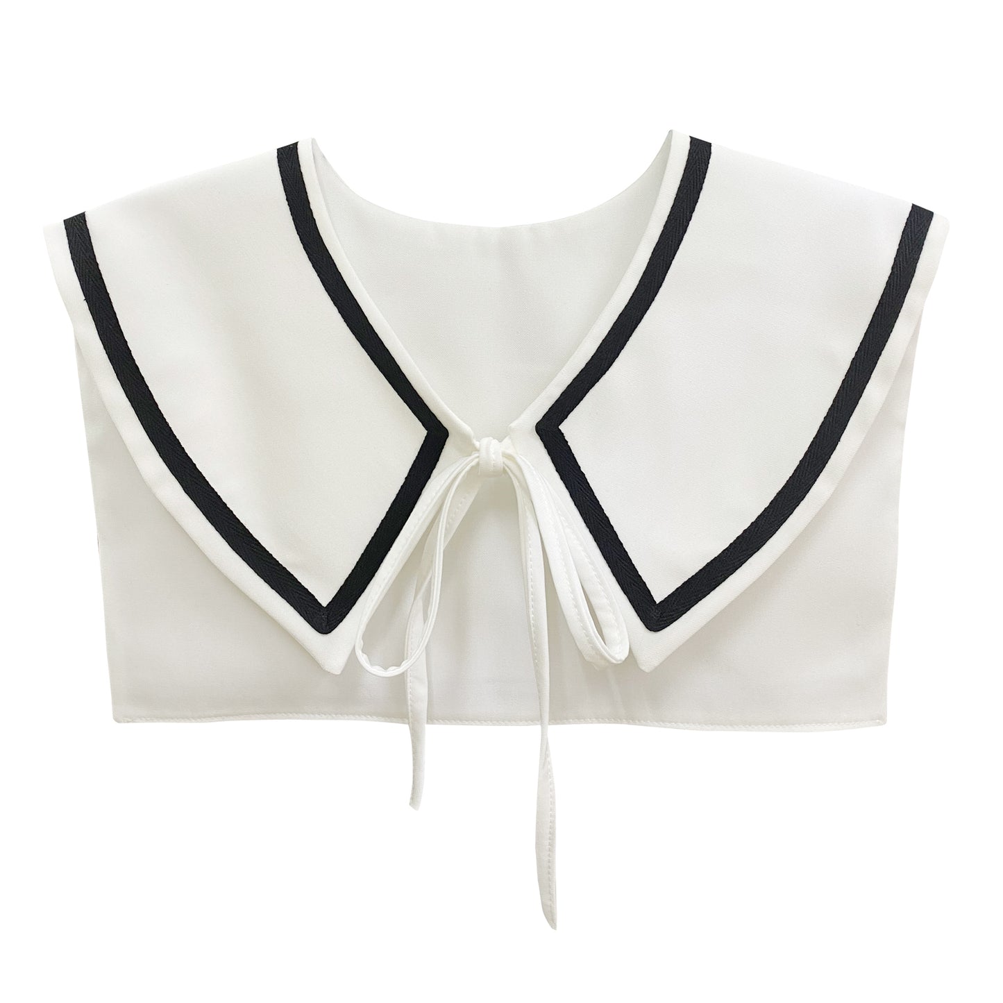 Sailor Collar V-White