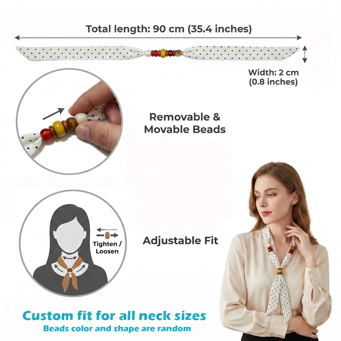 Fashion women tie-A