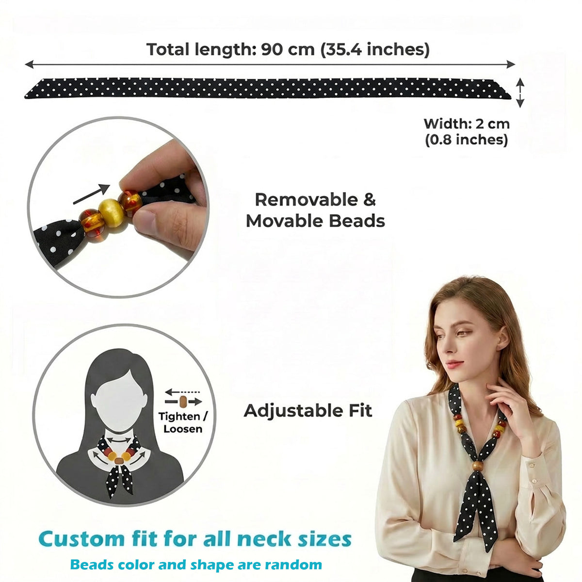 Fashion women tie-B